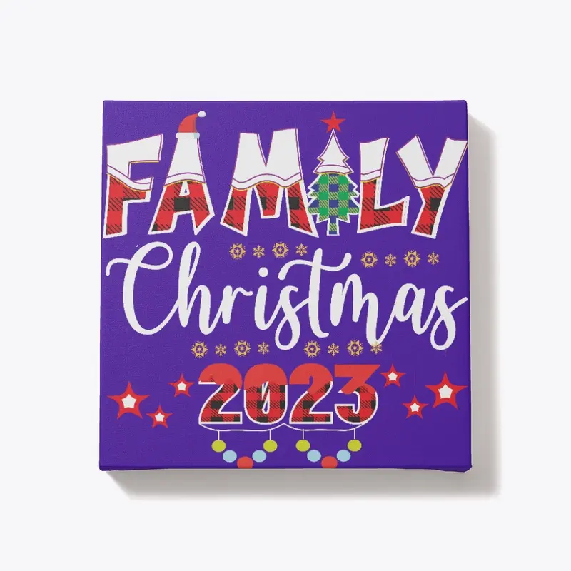 Family Christmas 2023 t-shirt design