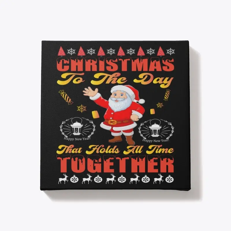 Christmas to the day together t shirt 