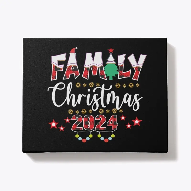 family christmas 2024 t shirt design